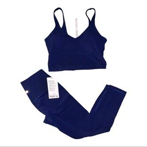 NEW Lululemon Align High Rise Pant 25" & Align Tank Top - Size 10